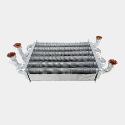 Теплообменник битермический 18квт L=225 (для Main Four/Quasar)